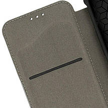 Шкіряний чохол-книжка GETMAN Razor (PU) для Xiaomi Redmi 14C / Poco C75 Blue, фото 4