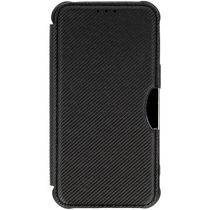 Шкіряний чохол-книжка GETMAN Razor (PU) для Xiaomi Redmi 13 4G / Poco M6 4G Black, фото 1