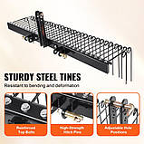 VEVOR Attachments Ландшафтні граблі 183 см. Граблі-скарифікатори газону з 32 зубцями 305385, фото 3