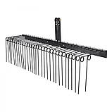 VEVOR Attachments Ландшафтні граблі 183 см. Граблі-скарифікатори газону з 32 зубцями 305385, фото 9