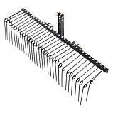 VEVOR Attachments Ландшафтні граблі 183 см. Граблі-скарифікатори газону з 32 зубцями 305385, фото 10