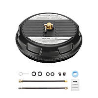 Мийка високого тиску VEVOR для очищення поверхонь 385 мм, 2 подовжувальні штанги, 276 бар 323190