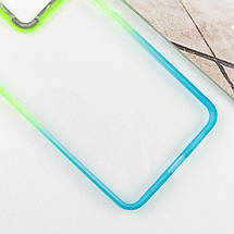 Чохол TPU+PC Fresh sip series для Xiaomi Redmi Note 13 Pro 4G / Poco M6 Pro 4G / Note 14S Бірюзовий / Лимонний, фото 3