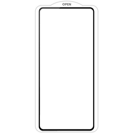 Захисне скло SKLO 5D (тех.пак) для Realme C67 4G Чорний / Біла підкладка, фото 1