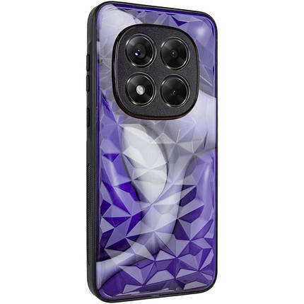 TPU+PC чохол Prisma BubbleGum для Xiaomi Redmi Note 14 Pro 4G 3D Blue, фото 1