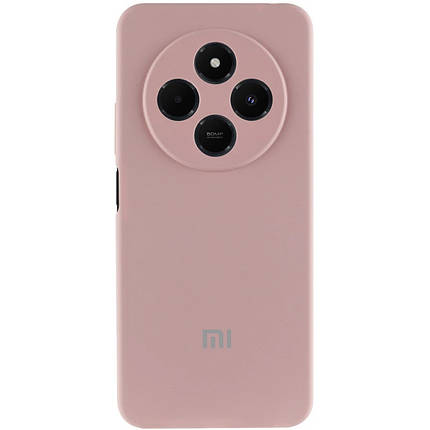 Чохол Silicone Cover Lakshmi Full Camera (AA) with logo для Xiaomi Redmi 14C / Poco C75 Рожевий / Pink Sand, фото 1