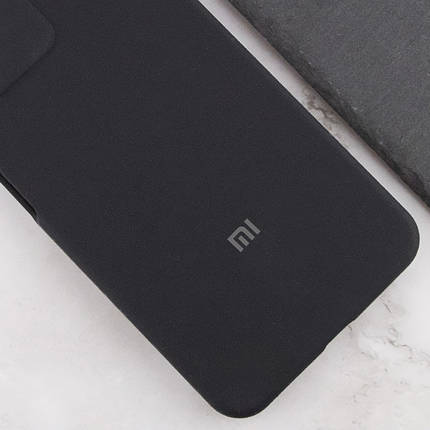 Чохол Silicone Cover Lakshmi Full Camera (AA) with logo для Xiaomi Redmi A3 Чорний / Black, фото 2