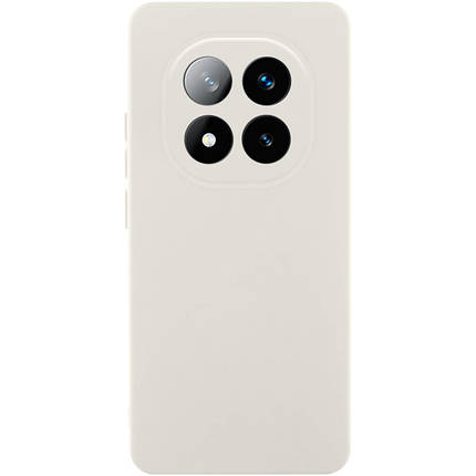 Чохол Silicone Cover Lakshmi Full Camera (AA) with logo для Xiaomi Redmi Note 14 Pro 4G/5G Білий / White, фото 1