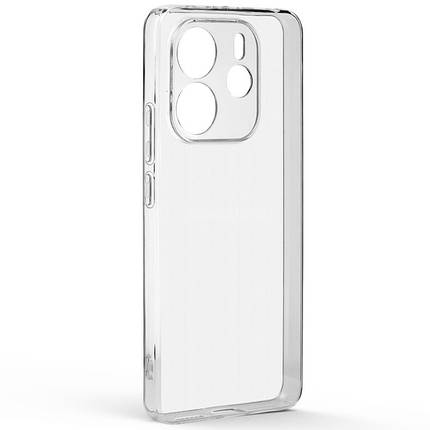 TPU чохол Epic Transparent 1,5mm Full Camera для Xiaomi Redmi Note 14 4G (Europe version) Безбарвний (прозорий), фото 2
