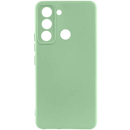 Чохол Silicone Cover Lakshmi Full Camera (AAA) для TECNO Pop 5 LTE М'ятний / Mint, фото 1