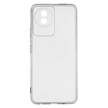 TPU чохол Epic Transparent 1,5mm Full Camera для Vivo Y02 Безбарвний (прозорий), фото 1