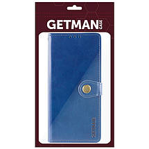 Шкіряний чохол-книжка GETMAN Gallant (PU) для Oppo A60 4G Синій, фото 5