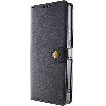 Шкіряний чохол-книжка GETMAN Gallant (PU) для Xiaomi Redmi Note 14 5G Чорний, фото 2