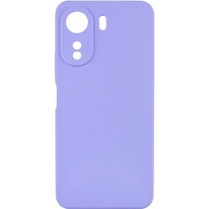Чохол Silicone Cover Lakshmi Full Camera (AA) для Oppo A60 4G Бузковий / Dasheen, фото 1