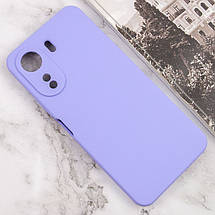 Чохол Silicone Cover Lakshmi Full Camera (AA) для Oppo A60 4G Бузковий / Dasheen, фото 2