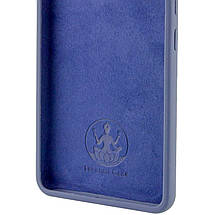 Чохол Silicone Cover Lakshmi (AAA) для Xiaomi 15 Pro Темно-синій / Midnight blue, фото 4
