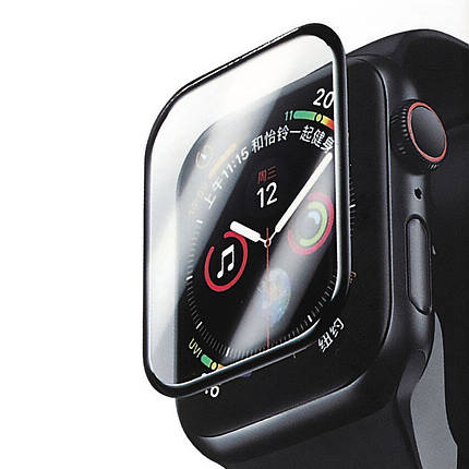 Полімерна 3D плівка Blueo High-Molecule для Apple Watch 42mm (2024) Чорний, фото 3