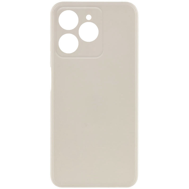 Силіконовий чохол Candy Full Camera для TECNO Spark 10 Pro Бежевий / Antique White