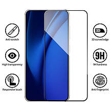 Захисне 2.5D скло Blueo Full Cover HD для Samsung Galaxy S24+ Чорний, фото 6