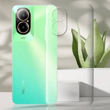 TPU чохол Epic Transparent 1,5mm Full Camera для Realme C67 4G Безбарвний (прозорий), фото 2