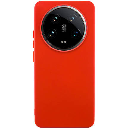 Чохол Silicone Cover Lakshmi (AAA) для Xiaomi 14 Ultra Червоний / Red, фото 1