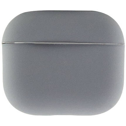 Силіконовий футляр для навушників AirPods 3 Сірий / Gray, фото 1