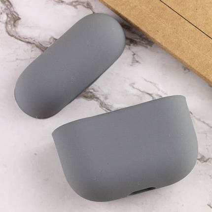 Силіконовий футляр для навушників AirPods 3 Сірий / Gray, фото 3