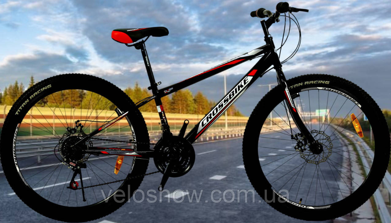 Гірський підлітковий 26 Spark Crossbike алюмінієвий велосипед D-AL, фото 1