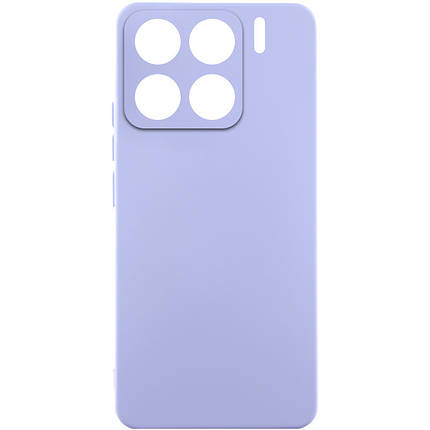 Чохол Silicone Cover Lakshmi Full Camera (AA) для Xiaomi 15 Pro Бузковий / Dasheen, фото 1