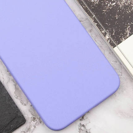 Чохол Silicone Cover Lakshmi Full Camera (AA) для Xiaomi 15 Pro Бузковий / Dasheen, фото 3