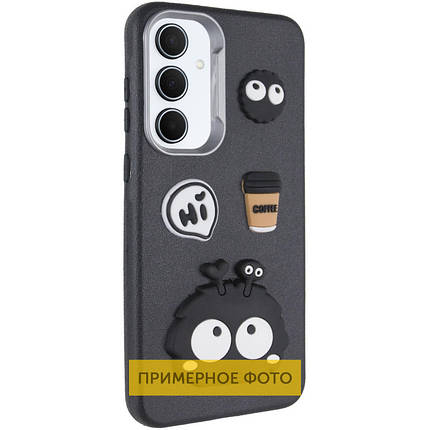Чохол TPU Leather Toys для Xiaomi Redmi A3 Monster / Black, фото 1