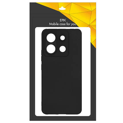 Чохол TPU Epik Black Full Camera для Xiaomi Poco X6 / Note 13 Pro 5G Чорний, фото 2