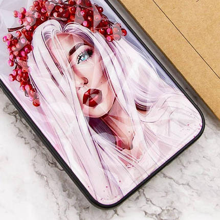 TPU+PC чохол Prisma Ladies для Xiaomi Redmi A3 Ukrainian Girl, фото 3