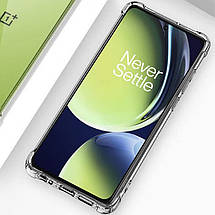 TPU чохол GETMAN Ease logo посилені кути Full Camera для OnePlus Nord CE 3 Lite Безбарвний (прозорий), фото 2