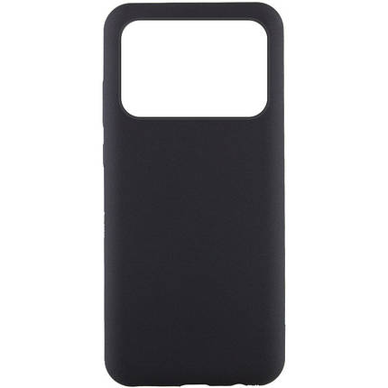 Чохол Silicone Cover Lakshmi (AAA) для Xiaomi Poco X6 Pro Чорний / Black, фото 1