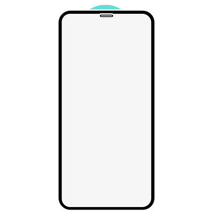 Захисне скло SKLO 3D для Apple iPhone 11 Pro / X / XS (5.8") Чорний, фото 3