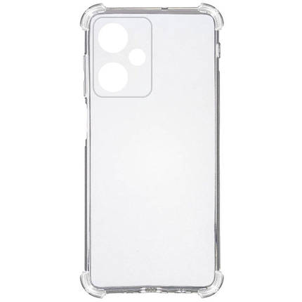 TPU чохол GETMAN Ease logo посилені кути Full Camera для Xiaomi Redmi 13 4G / Poco M6 4G Безбарвний (прозорий), фото 2