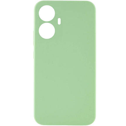 Чохол Silicone Cover Lakshmi Full Camera (AAA) для Realme C55 М'ятний / Mint, фото 1