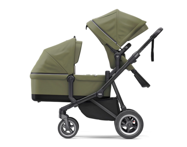 Коляска 2 в 1 для двойни Thule Sleek