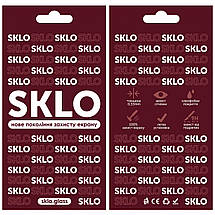 Захисне скло SKLO 3D для Realme 9 Pro / 9i / 9 5G / C35 / OnePlus Nord CE 2 Lite 5G Чорний, фото 4