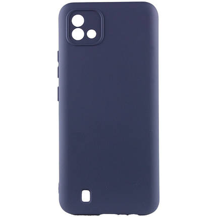 Чохол Silicone Cover Lakshmi Full Camera (A) для Realme C11 (2021) Синій / Midnight Blue, фото 1