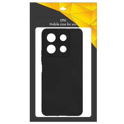 Чохол TPU Epik Black Full Camera для Xiaomi Redmi Note 13 Pro 4G / Poco M6 Pro 4G Чорний, фото 3