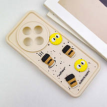 Чохол TPU Toys Case для Xiaomi Redmi 14C / Poco C75 Sand / Always Happy, фото 3