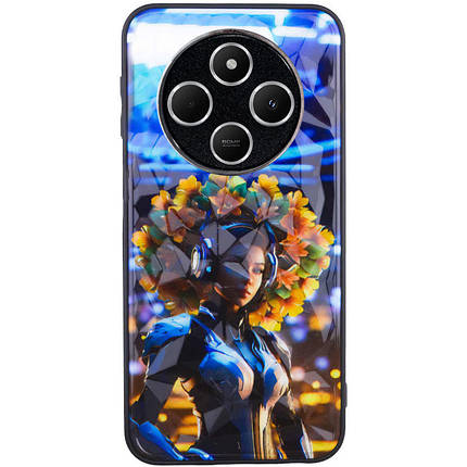 TPU+PC чохол Prisma Ladies для Xiaomi Redmi 14C / Poco C75 Anime, фото 2