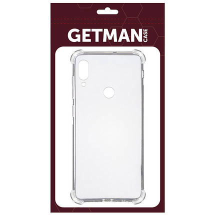 TPU чохол GETMAN Ease logo посилені кути для Huawei P Smart+ (nova 3i) Безбарвний (прозорий), фото 2