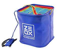Відро риболовне  ZEOX Bucket with Rope and Mesh (8 л.)