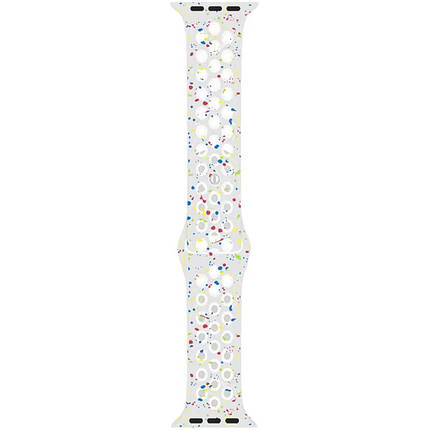 Ремінець Nike Sport Band для Apple Watch 38/40/41/42mm(ser.10) Pure Platinum, фото 1