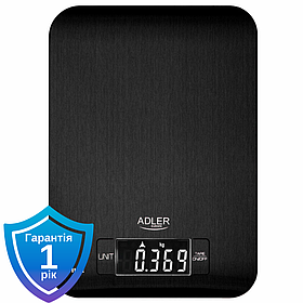 Ваги кухонні Adler AD 3183 black 5 kg