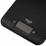Ваги кухонні Adler AD 3183 black 5 kg, фото 8