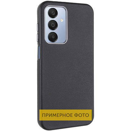 Шкіряний чохол Leather Case Metal Buttons для Xiaomi Redmi A3 Black, фото 1
